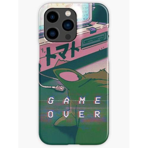 Coque Iphone Samsung Jeu De Chat Anime Des Années 90 Sur Vaperwave Grunge Pixel Kawaii Compatibilité Pour Étui 18 17 16 15 14 13 12 Plus Pro Max Galaxy S25 S24 S23 S22 Ultra Note 20