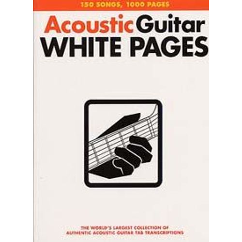 White Pages Acoustic Guitar Tab