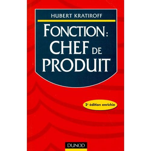 Fonction Chef De Produit - 2ème Édition