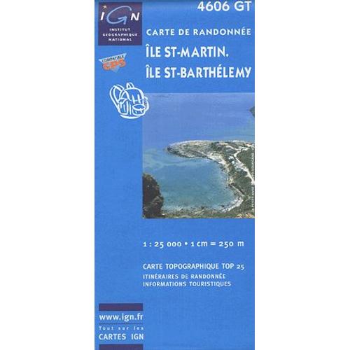 Guadeloupe Île St-Martin - Île St-Barthélemy  1 : 25 000