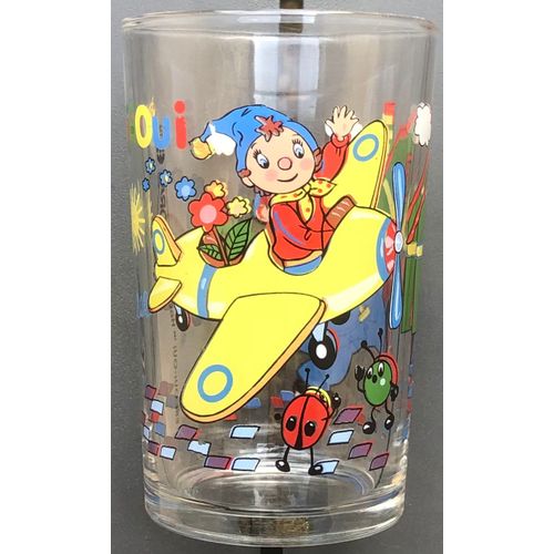Verre A Moutarde Oui-Oui Avec Avion Et Gendarme, Enid Blyton, Figurine