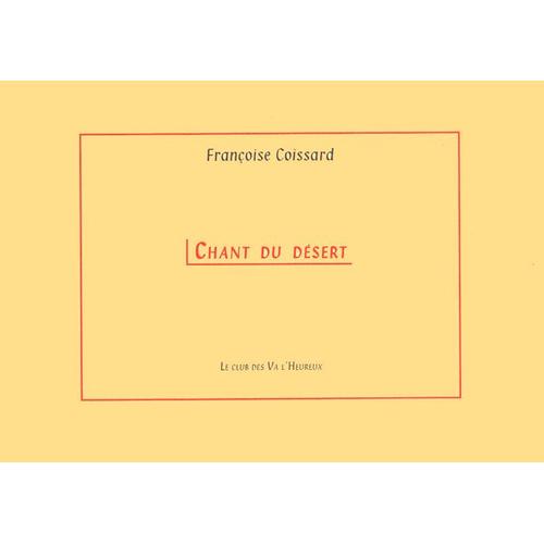 Chant Du Désert