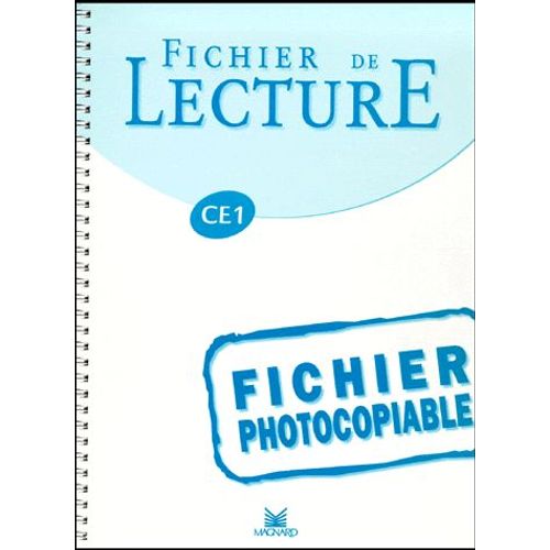 Fichier De Lecture Ce1 - Fichier Photocopiable