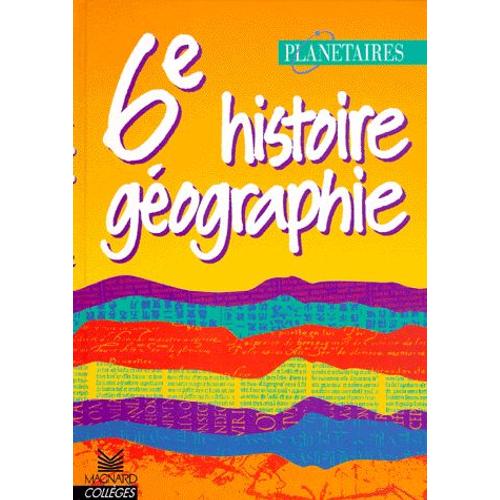 Histoire, Géographie, 6e