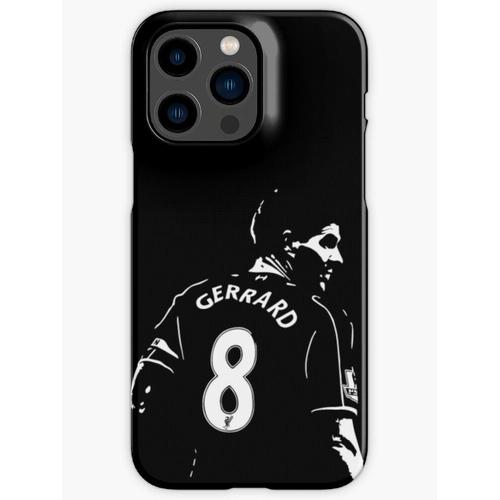 Coque Iphone Samsung Steven Gerrard - Liverpool Fc Legend Silhouette Compatibilité Pour Étui 18 17 16 15 14 13 12 Plus Pro Max Galaxy S25 S24 S23 S22 Ultra Note 20