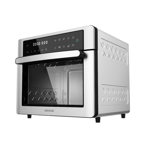 Four à convection Cecotec Bake&Fry 3000 Steel Touch 14-25-30 litres, convection, écran tactile 30 L, acier