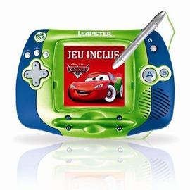Leapfrog - Leapster - Console Leapster Verte (Jeu Cars Disney/Pixar Inclus !)