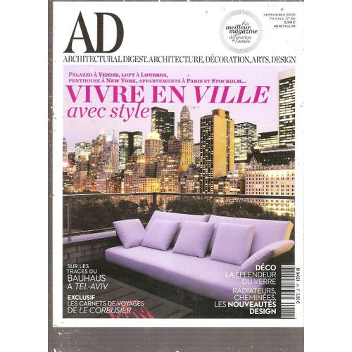 Ad Architectural Design  N° 86 : Vivre En Ville Avec Style Palazzo À Venise, Loft À Londres