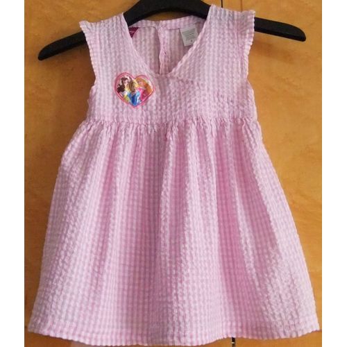 Robe Disney Taille 4 Ans En Vichy Rose