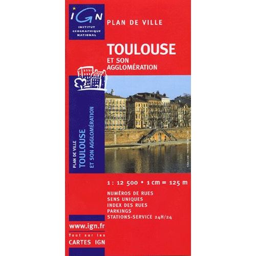 Toulouse Et Son Agglomération - 1/12500