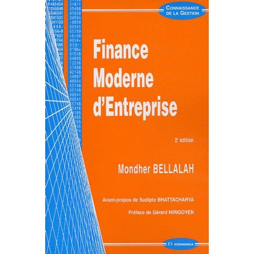 Finance Moderne D'entreprise - 2ème Édition