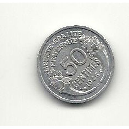 50 Centimes 1946 Morlon Aluminium