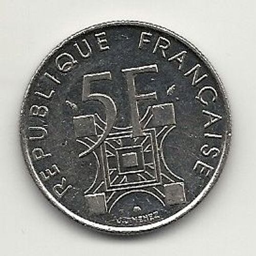 5 Francs Tour Eiffel 1989