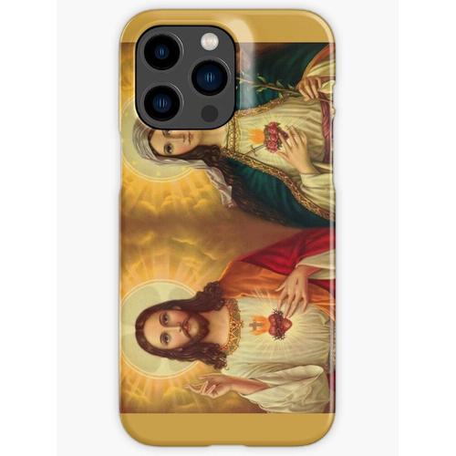 Coque Iphone Samsung Vierge Marie Et Jésus Immaculate Heart Religion Catholic Compatibilité Pour Étui 18 17 16 15 14 13 12 Plus Pro Max Galaxy S25 S24 S23 S22 Ultra Note 20