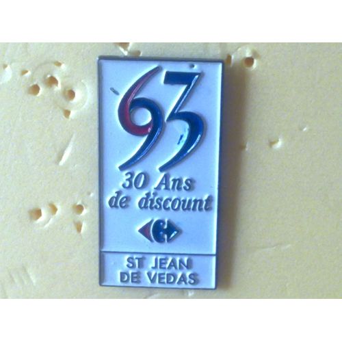 Pin's Carrefour Anniversaire 30 Ans