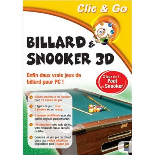 Billard Et Snooker 3d Pc