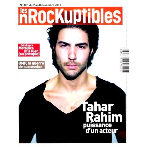 Les Inrockuptibles 831 : + Cd 14 Titres : Tahar Rahim / Ump / La Guerre /  Metallica
