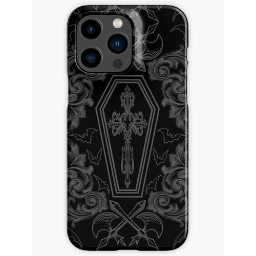 Coque Iphone Samsung Cercueil Vampire Compatibilité Pour Étui 18 17 16 15 14 13 12 Plus Pro Max Galaxy S25 S24 S23 S22 Ultra Note 20