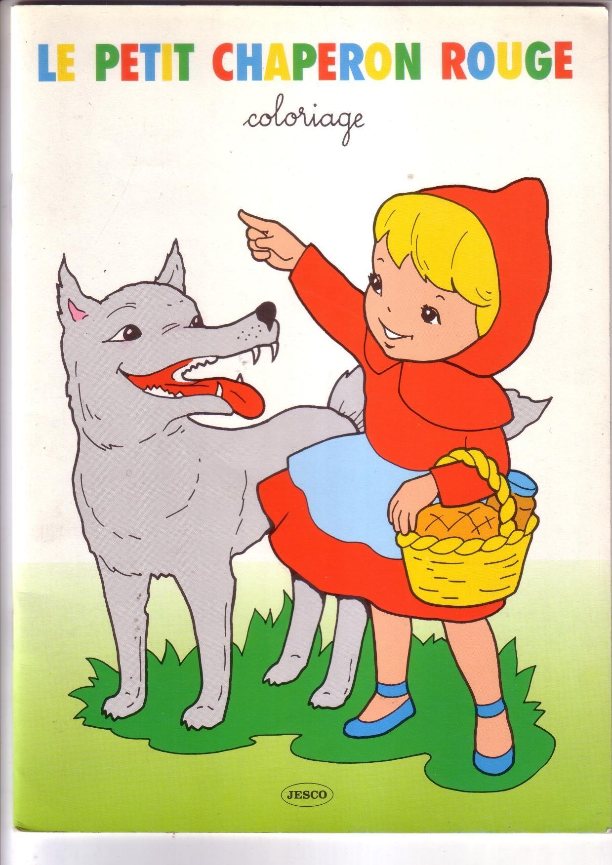 Le Petit Chaperon Rouge Coloriage Soutien Scolaire Parascolaire Rakuten