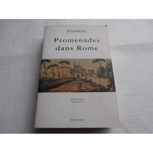 Corpus Des Voyages De Stendhal Tome 1 - Promenades Dans Rome