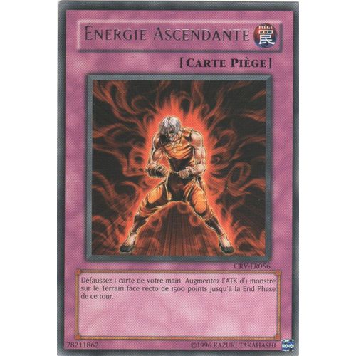 Carte Yu-Gi-Oh! "Energie Ascendante" Rare Crv-Fr056