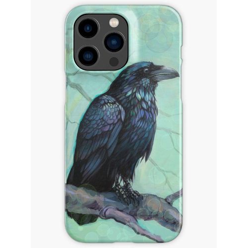 Coque Iphone Samsung Wiscasset Raven - Raven Bird Compatibilité Pour Étui 18 17 16 15 14 13 12 Plus Pro Max Galaxy S25 S24 S23 S22 Ultra Note 20
