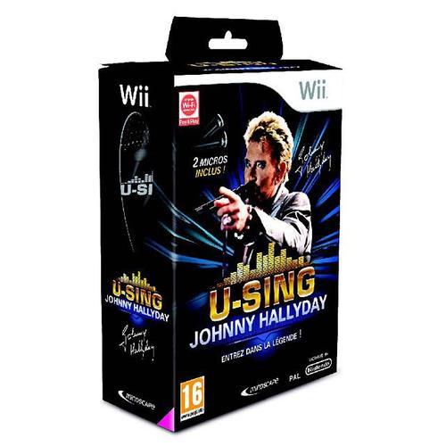 U-Sing Johnny Hallyday Collector Wii + 2 Micros