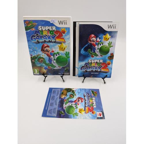 Jeu Nintendo Wii Super Mario Galaxy 2 En Boite, Complet + Vip Grattés
