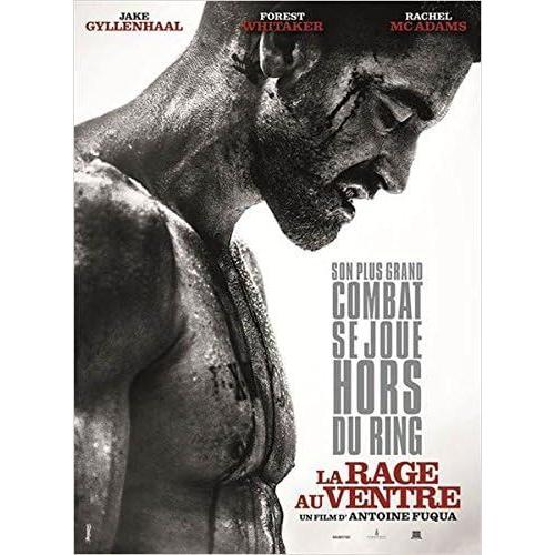 La Rage Au Ventre / Affiche Cinéma Originale 40x53 Cm Roulée. Antoine Fuqua - Jake Gyllenhaal - Année 2015