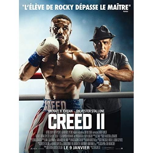 Creed 2 / Affiche Cinéma Originale 40x53 Cm Roulée. Michael B. Jordan - Sylvester Stallone - Année 2019