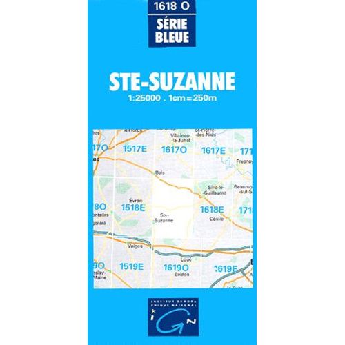 Ste-Suzanne - 1/25 000
