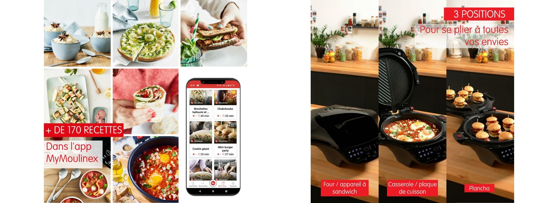 Cook'in One MG501N10 Cuiseur multifonctions 5-en-1 - 8 programmes automatiques image 1 | Rakuten