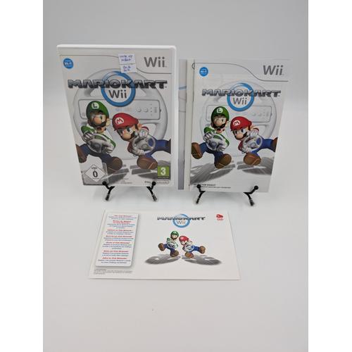 Jeu Nintendo Wii Mario Kart Wii En Boite, Complet + Vip (Boite Eur)
