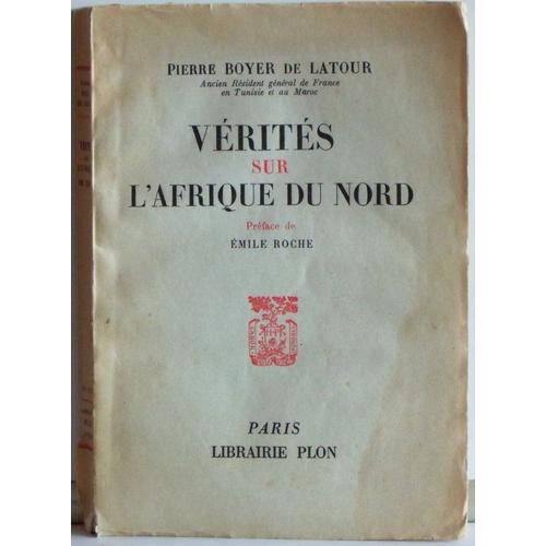 Vérités Sur L'afrique Du Nord