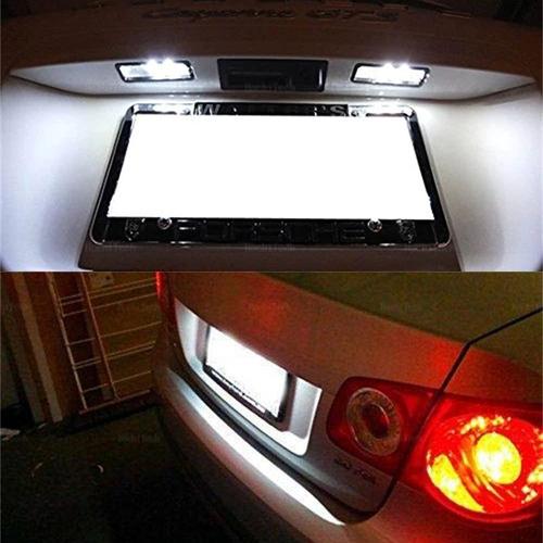 Led Lumière Plaque D'immatriculation Cadre Set Kit Auto Pour Audi A1 A4 A5 A6 A7