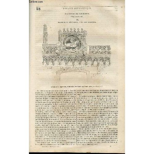 Cazeaux Euryale Et Charton Edouard. - Le Magasin Pittoresque - Livraison N°038 - Souvenirs De Barcelone,Suite - Palais De La Députation - La Real Audiencia.