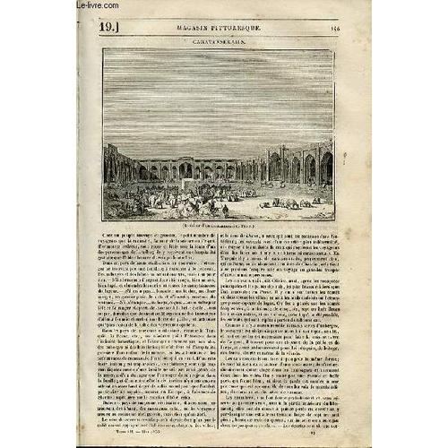 Cazeaux Euryale Et Charton Edouard. - Le Magasin Pittoresque - Livraison N°019 - Caravansérails.