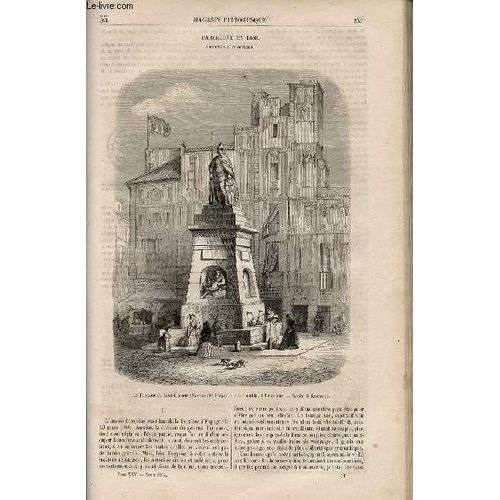 Le Magasin Pittoresque - Livraison N°033 - Barcelone En 1808 - Souvenirs D'un Officier,À Suivre.