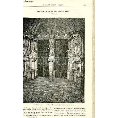 Le Magasin Pittoresque - Livraison N°22 - Claux Sluter Et La Sculpture Franco-Flamande Au Xvème Siècle Par E. Muntz, À Suivre.