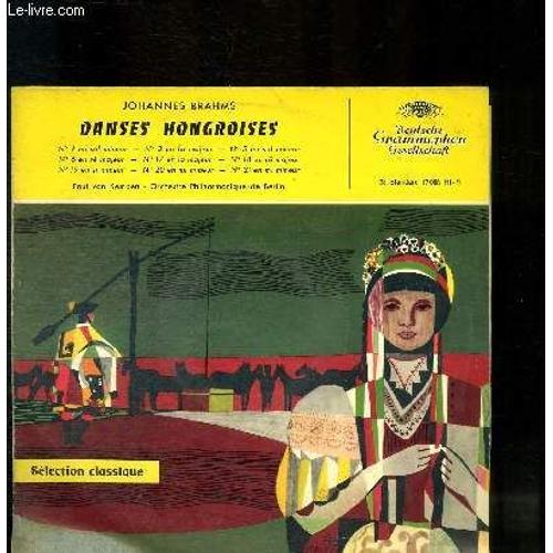 Disque Vinyle 33t Danses Hongroises