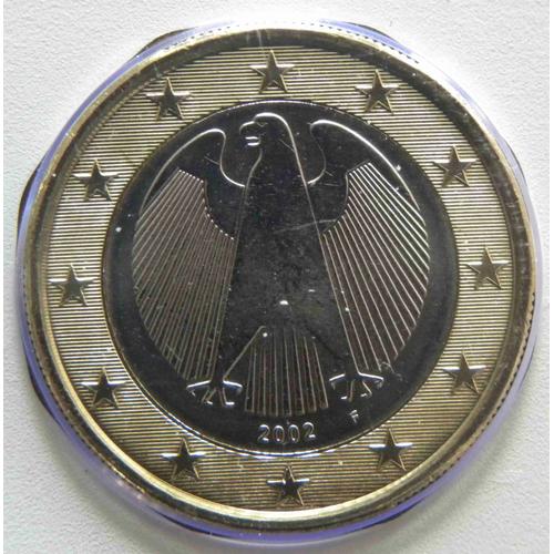 Euro Allemagne 2002 F (Stuttgart) : 1 € Unc (Du Starter Kit)