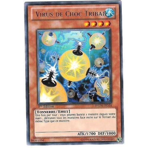 Yu-Gi-Oh ! Virus De Choc Tribal Phsw-Fr034 Rare 1ère Ed