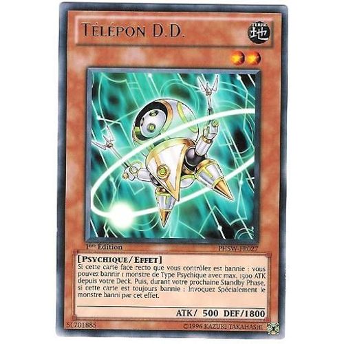 Yu-Gi-Oh ! Télépon D.D. Phsw-Fr027 Rare 1ère Ed