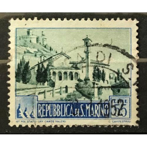 Timbre Oblitéré Saint-Marin 1950