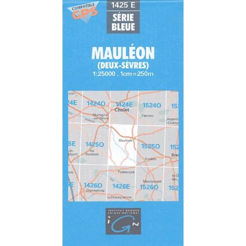Mauléon (Deux-Sèvres) - 1/25 000