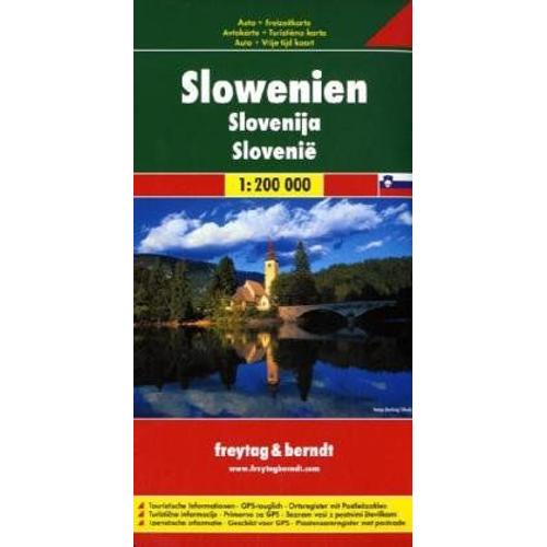 Slowenien, Autokarte 1:200.000