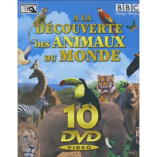 A La Découverte Des Animaux Du Monde, Coffret 10 Dvd