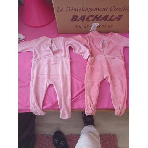Pyjama Bébé Fille Taille 12 Mois