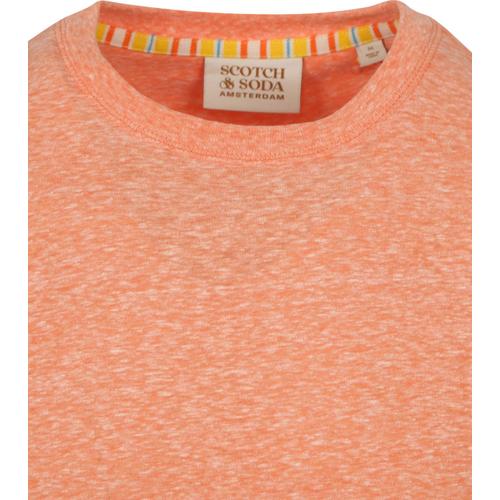 Scotch & Soda T-Shirt Melange Orange Taille M