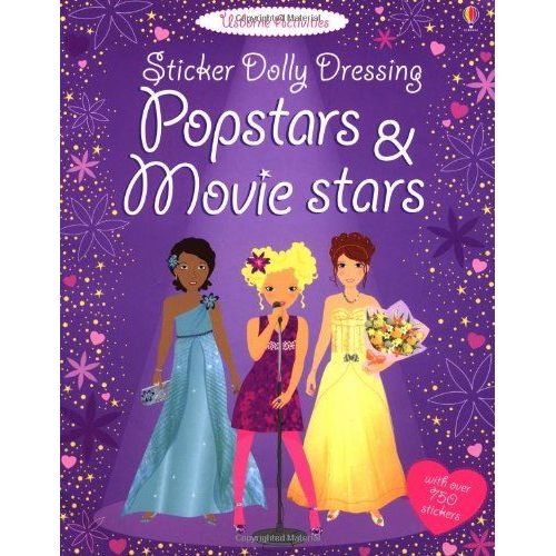 Sticker Dolly Dressing Popstars & Movie Stars